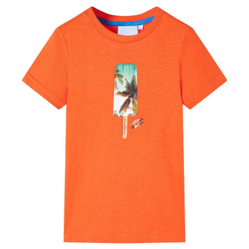 Children's T-shirt dark orange 116 Children's T-shirt 116