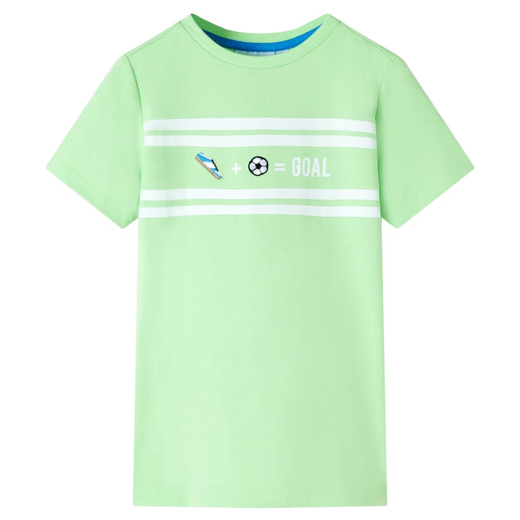 Children's T-shirt dark orange 116 Children's T-shirt neon green 116 Children