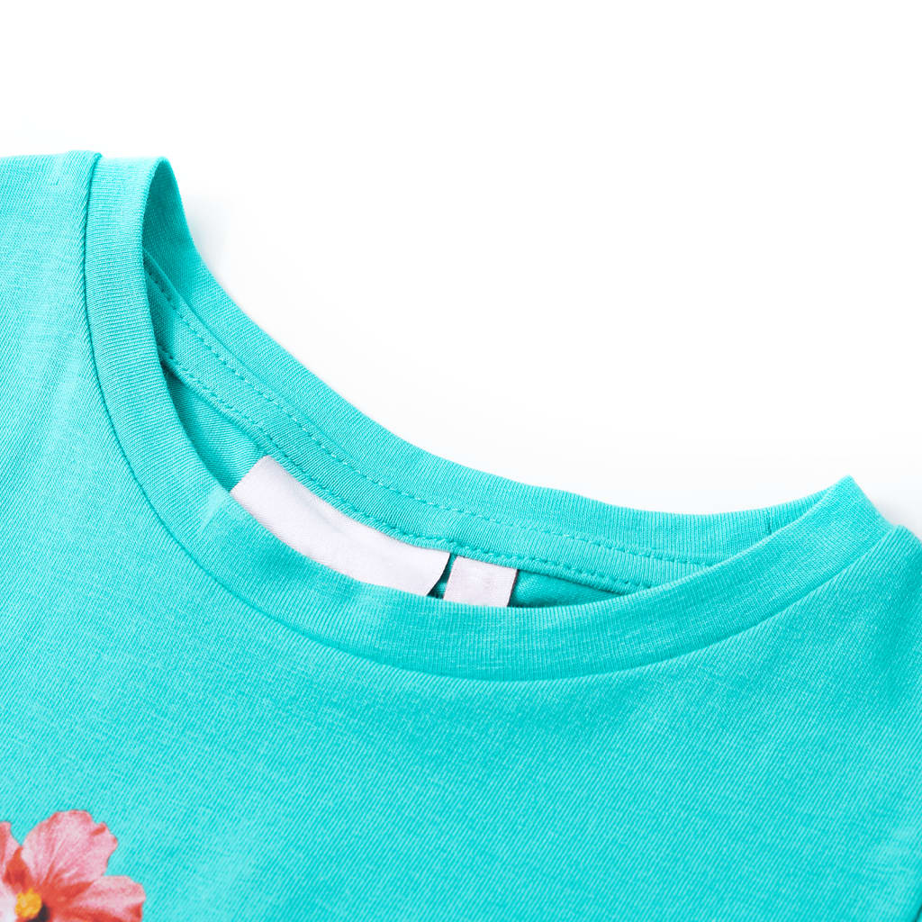 children's T-shirt mint green 116 children's T-shirt neon pink 104 children's T-shirt neon pink