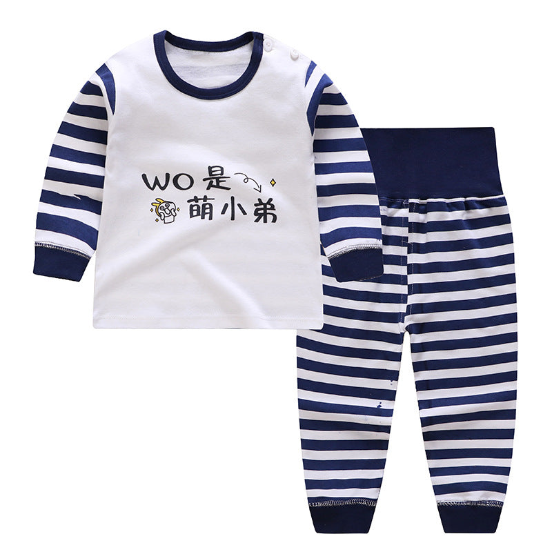 Spring and autumn new children's underwear suits