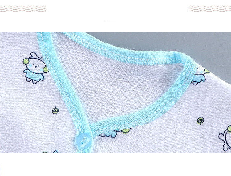 Five-piece Cotton Baby Long-sleeved Underwear