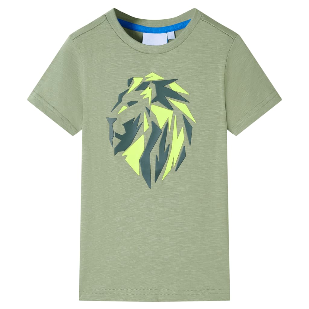 Children's T-shirt size 116 Children's T-shirt Light Khaki size 116