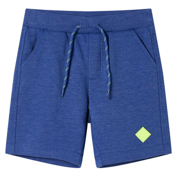 Children's shorts with drawstring, melange, size 104. Children's shorts with drawstring