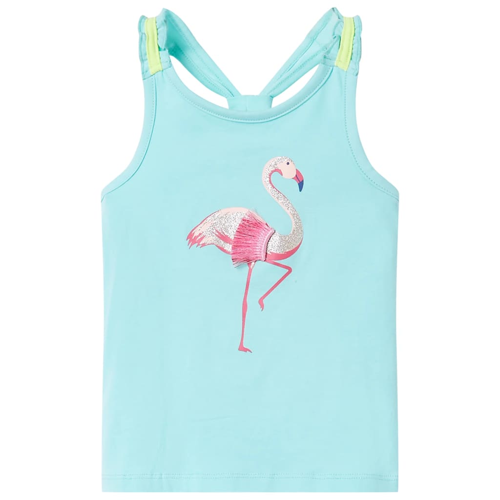 children's tank top light mint green 104 children's tank top light mint green 116