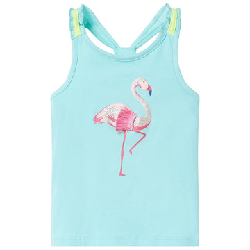 children's tank top light mint green 104 children's tank top light mint green 116
