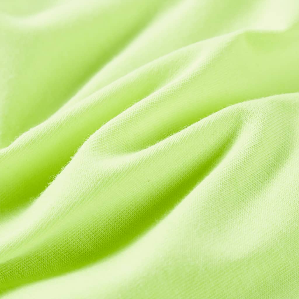 children's T-shirt neon yellow 104 children's T-shirt neon yellow 116 children's T-shirt neon yellow