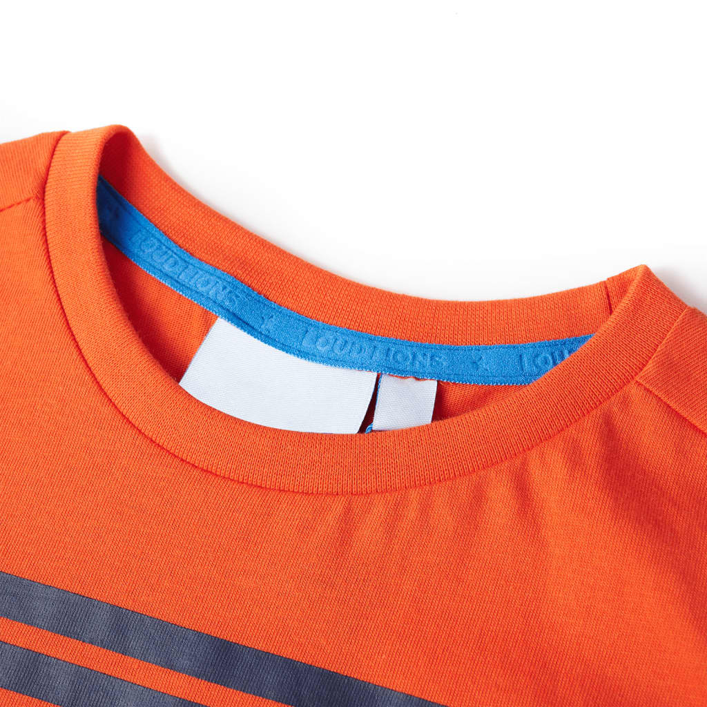 Children's T-shirt dark orange 116 Children's T-shirt neon green 116 Children