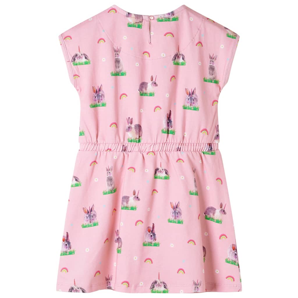 children's dress light pink size 104 children's dress light pink size 116 children's dress light pink