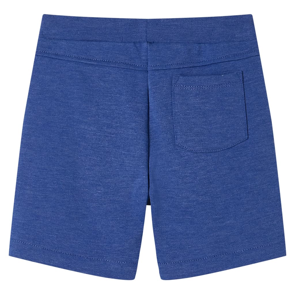 Children's shorts with drawstring, melange, size 104. Children's shorts with drawstring