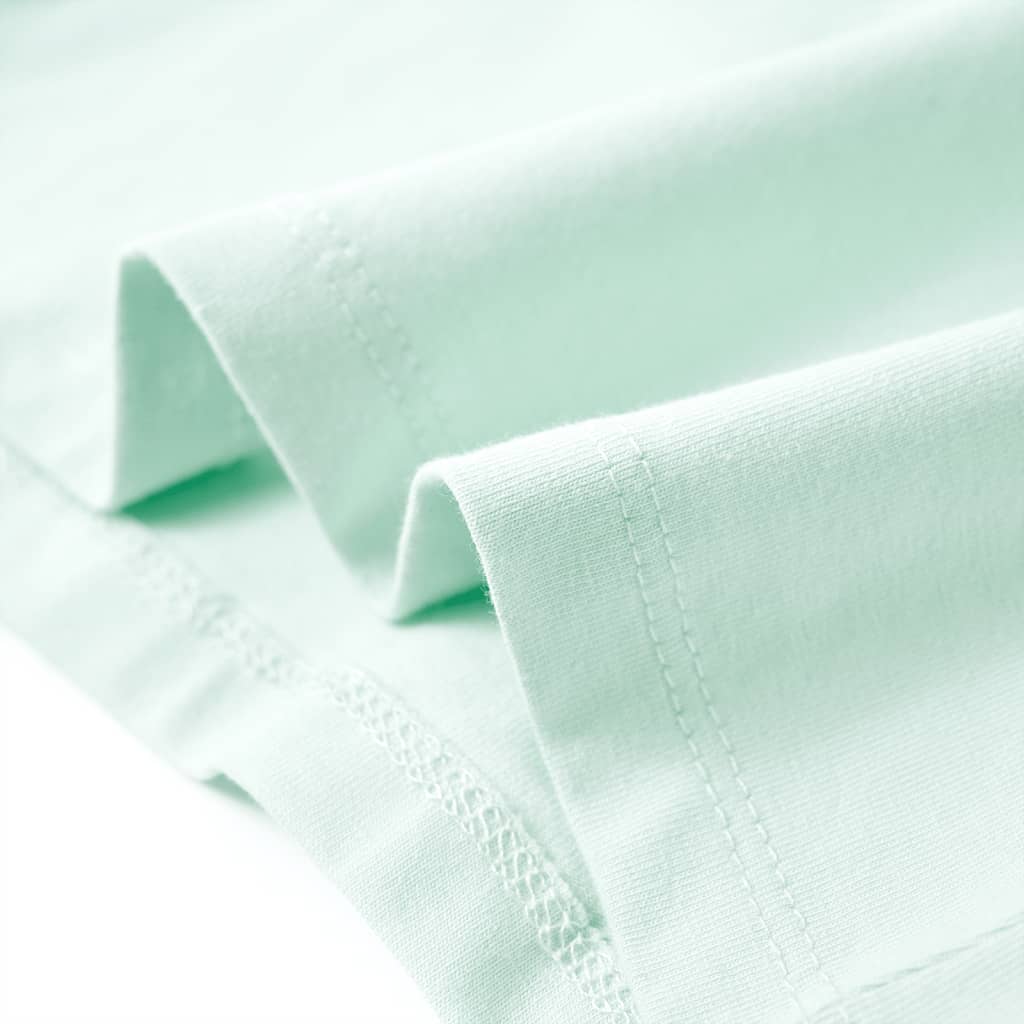 children's T-shirt light mint green 116 children's T-shirt light mint green 128