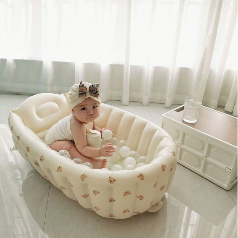 Inflatable Baby Bathtub – Comfortable and Safe Bathing Anywhere