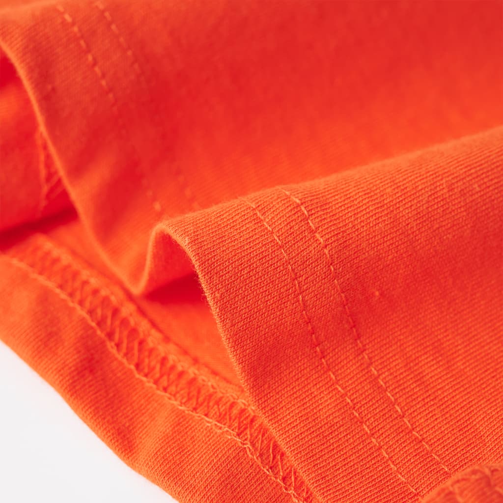 Children's T-shirt dark orange 116 Children's T-shirt neon green 116 Children