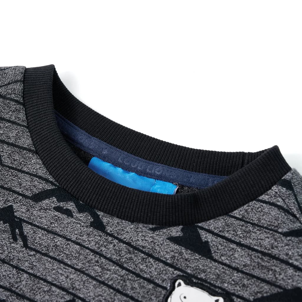 Children's sweatshirt navy blue melange 116