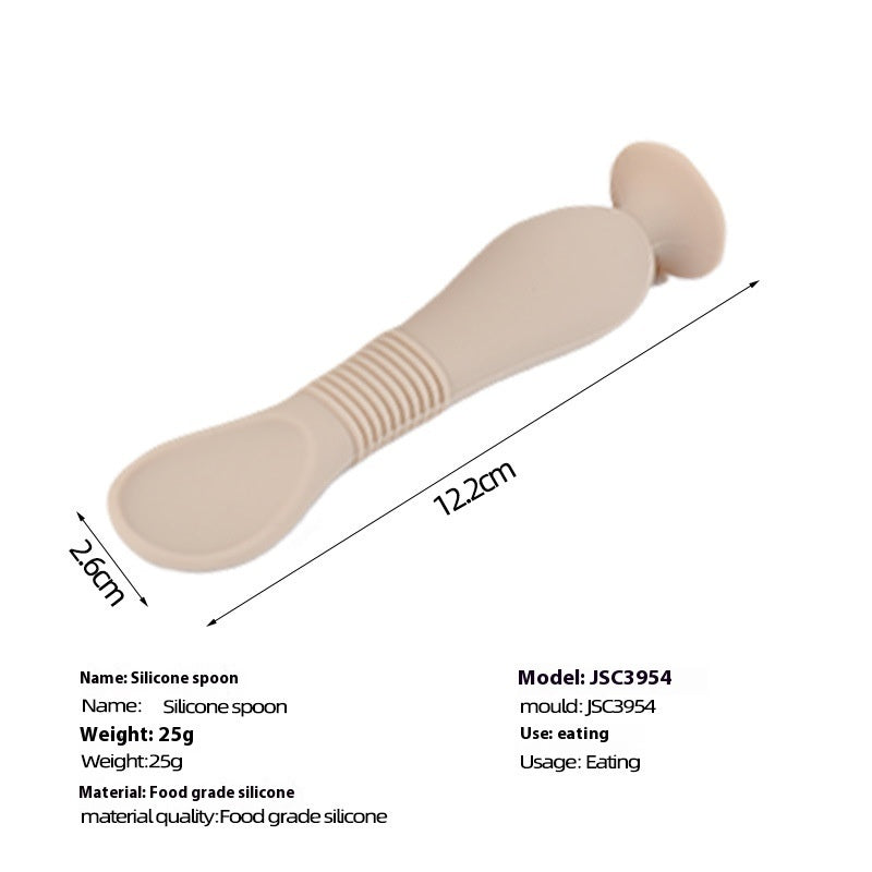 Silicone Baby Spoon – First Meals with Comfort and Safety