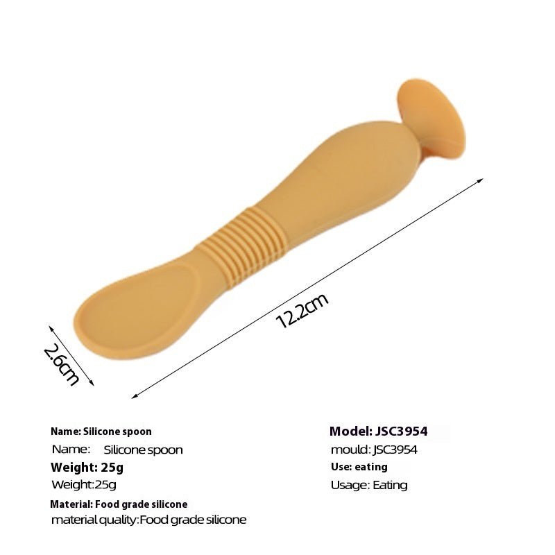 Silicone Baby Spoon – First Meals with Comfort and Safety