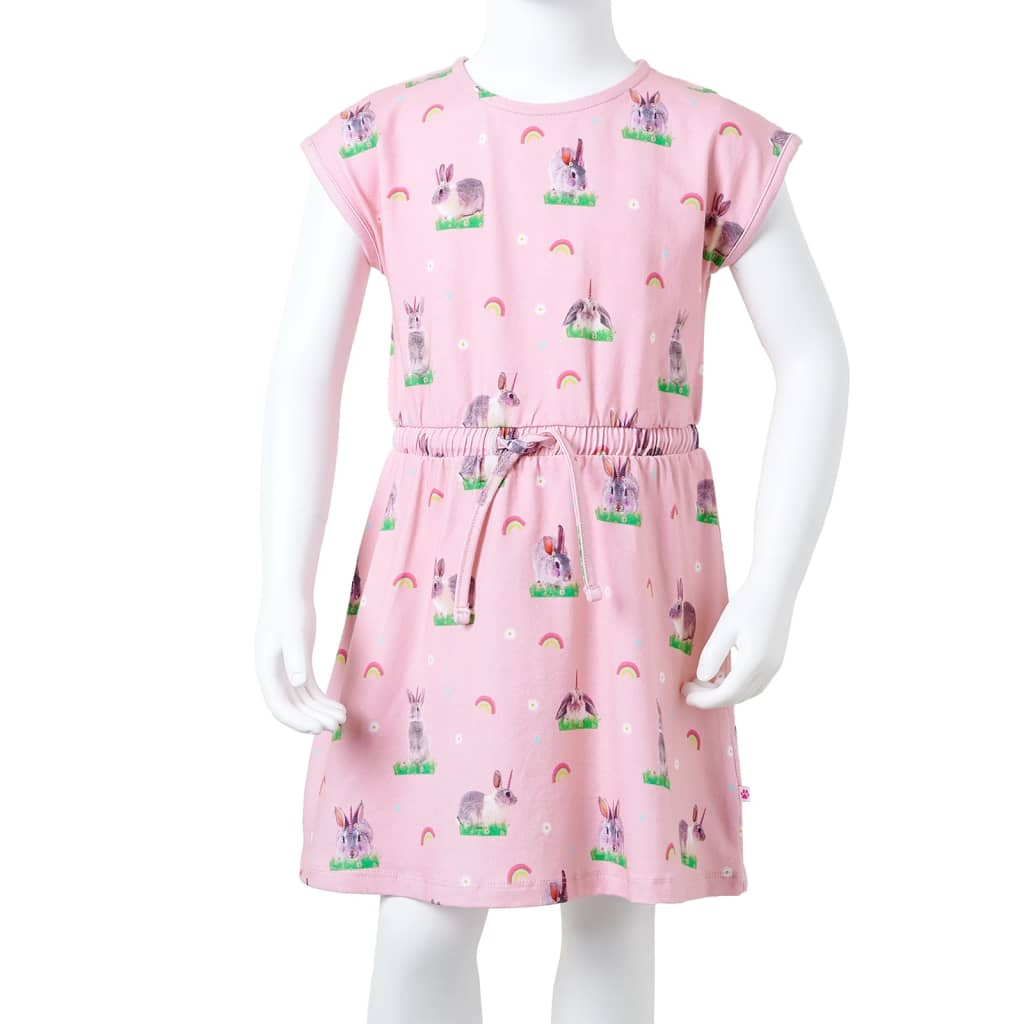 children's dress light pink size 104 children's dress light pink size 116 children's dress light pink
