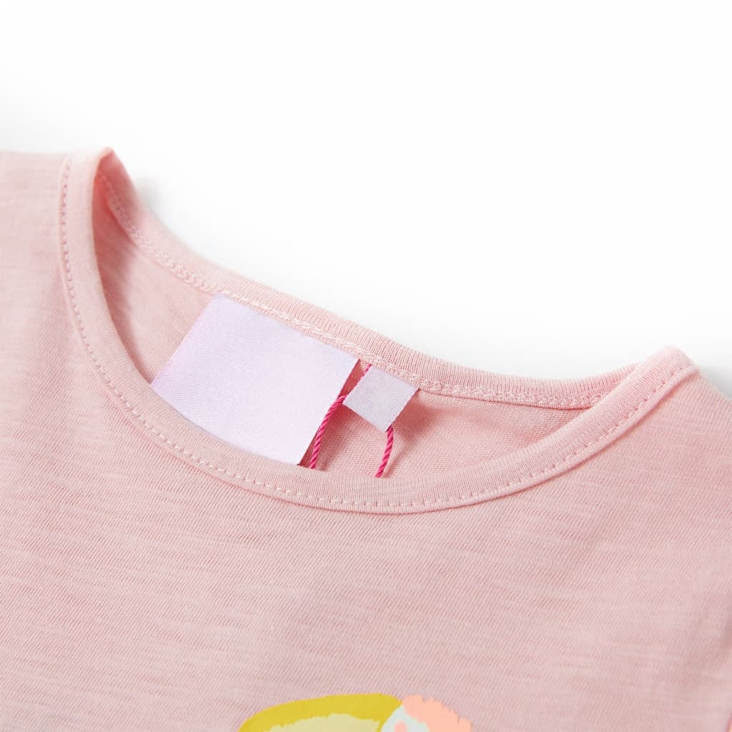 children's T-shirt light pink 116 children's T-shirt light pink 128