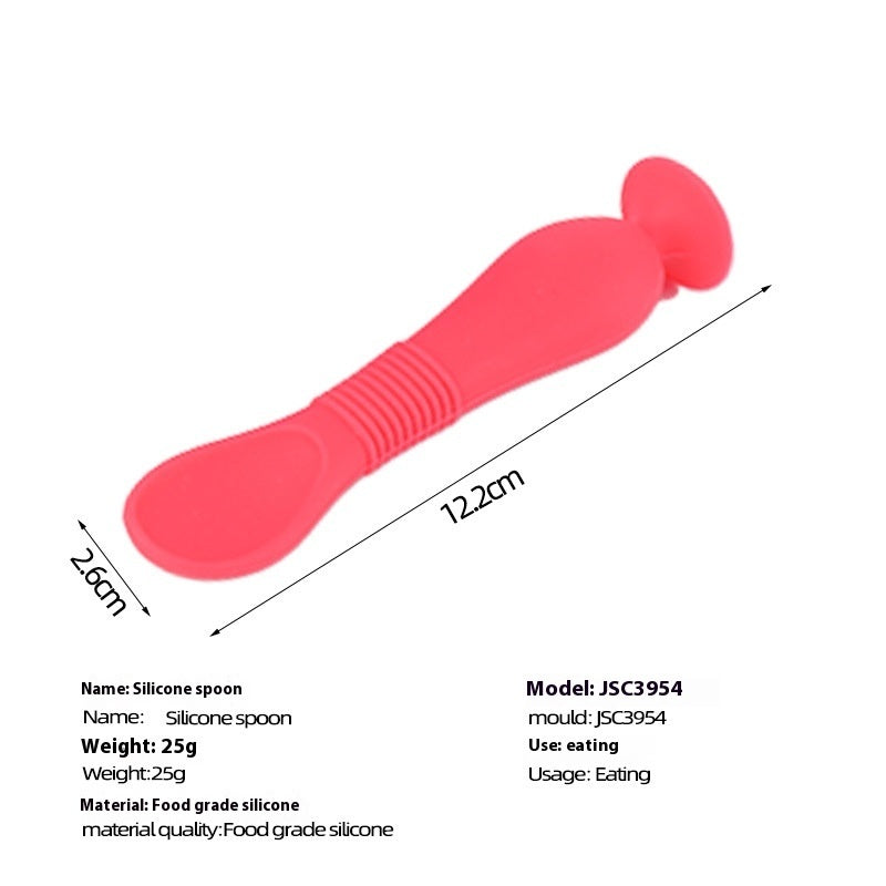 Silicone Baby Spoon – First Meals with Comfort and Safety