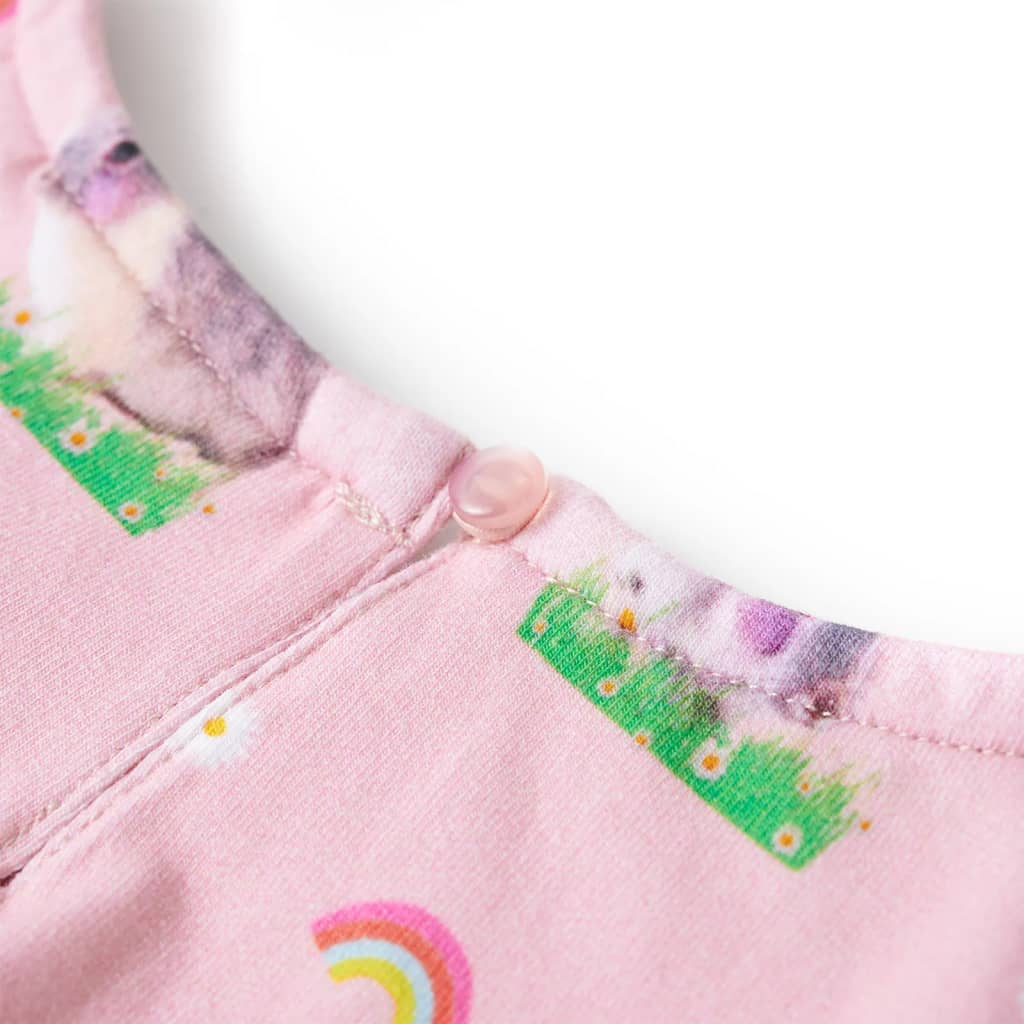 children's dress light pink size 104 children's dress light pink size 116 children's dress light pink