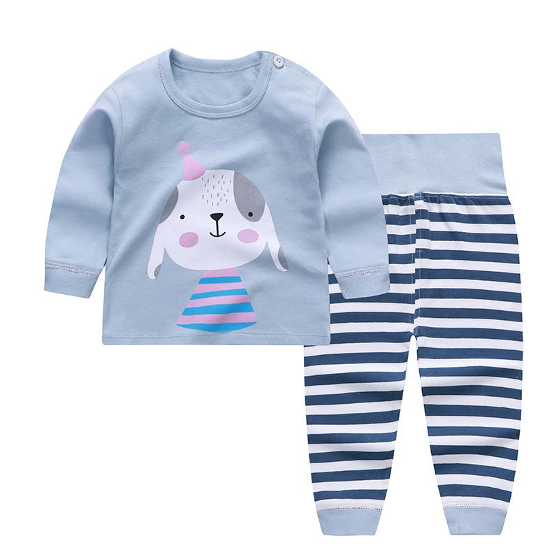 Spring and autumn new children's underwear suits