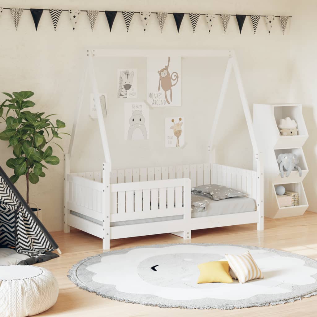 Children's Bed Solid Pine Wood   Children's Bed Solid Pine Wood