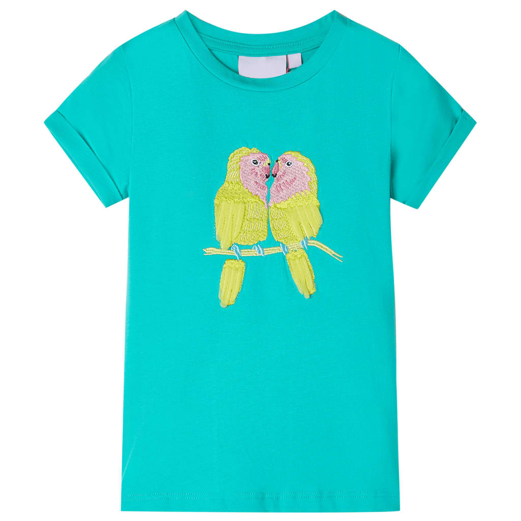 children's T-shirt coral pink 104 children's T-shirt coral pink 116 children's T-shirt coral pink