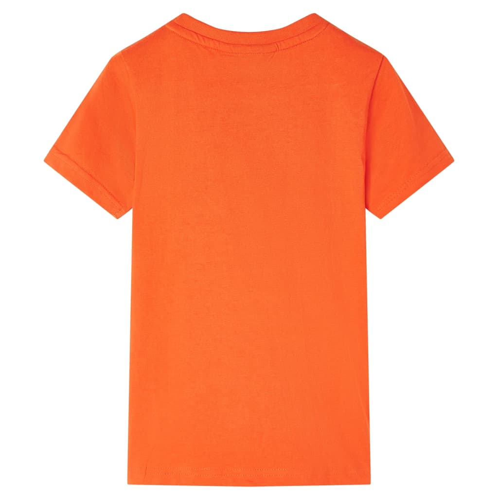 Children's T-shirt dark orange 116 Children's T-shirt neon green 116 Children