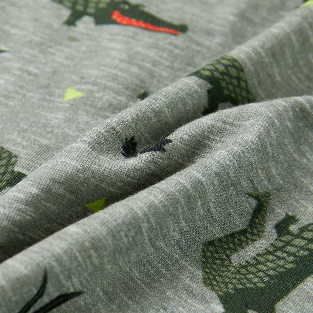Children's T-shirt Light Khaki Melange 116 Children's T-shirt Light Khaki