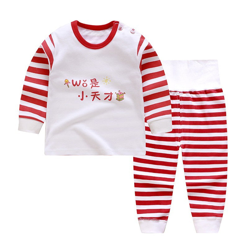 Spring and autumn new children's underwear suits