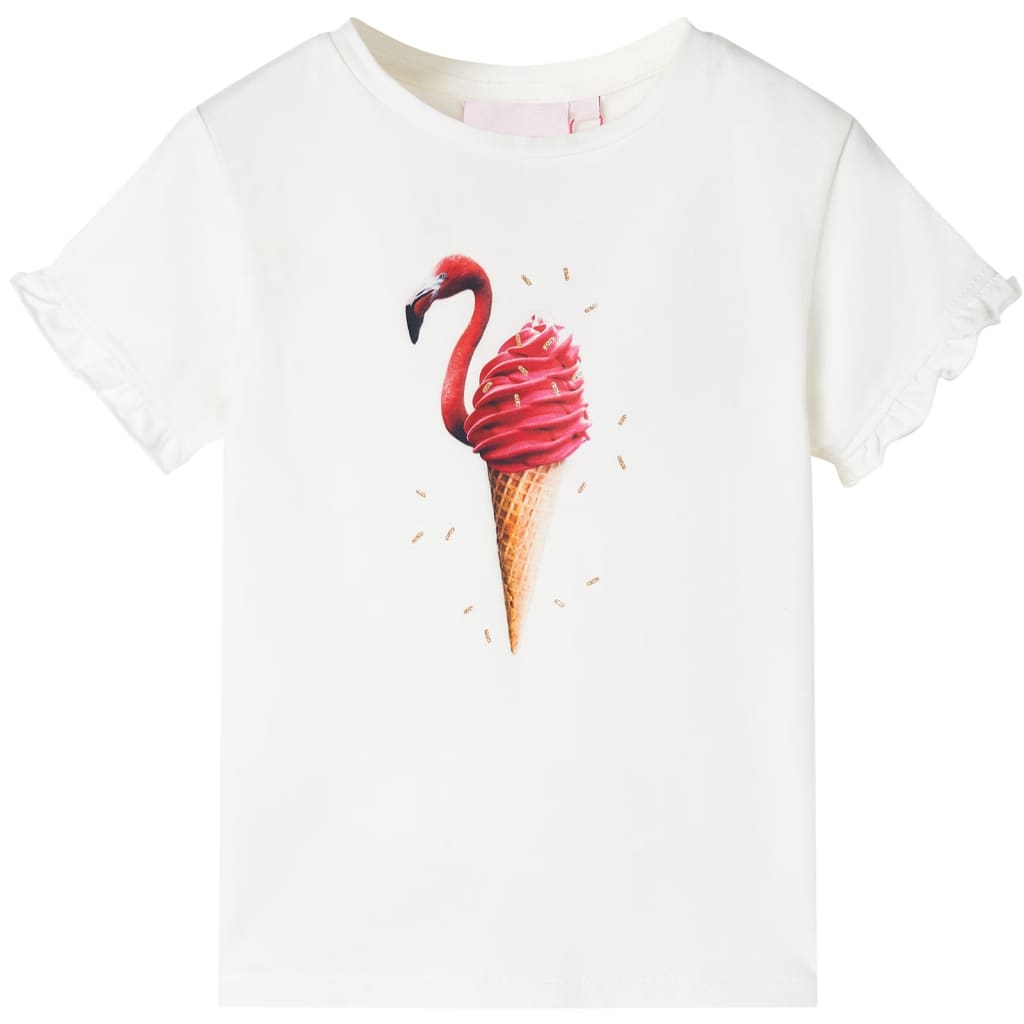 children's T-shirt Ecru 104 children's T-shirt Ecru 116 children's T-shirt Ecru