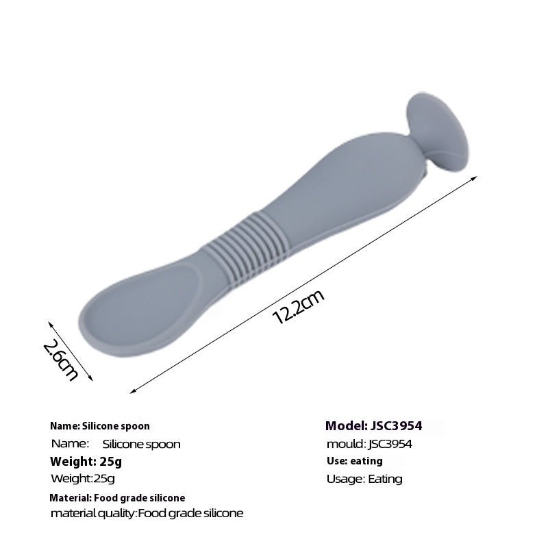 Silicone Baby Spoon – First Meals with Comfort and Safety