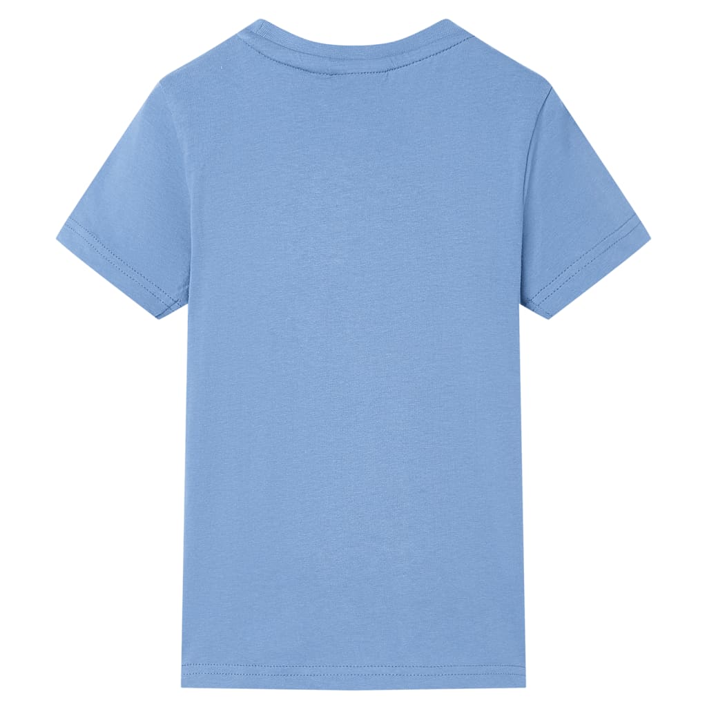 Children's T-shirt, Medium Blue, Size 104 Children's T-shirt, Medium Blue, Size 116  Children's T-shirt, Medium Blue