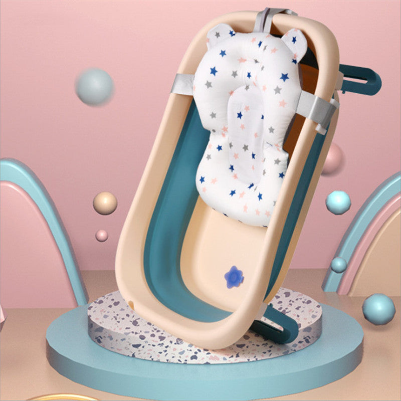 Almofada de Banho para Bebé – Banho Seguro, Confortável e Sem Stress