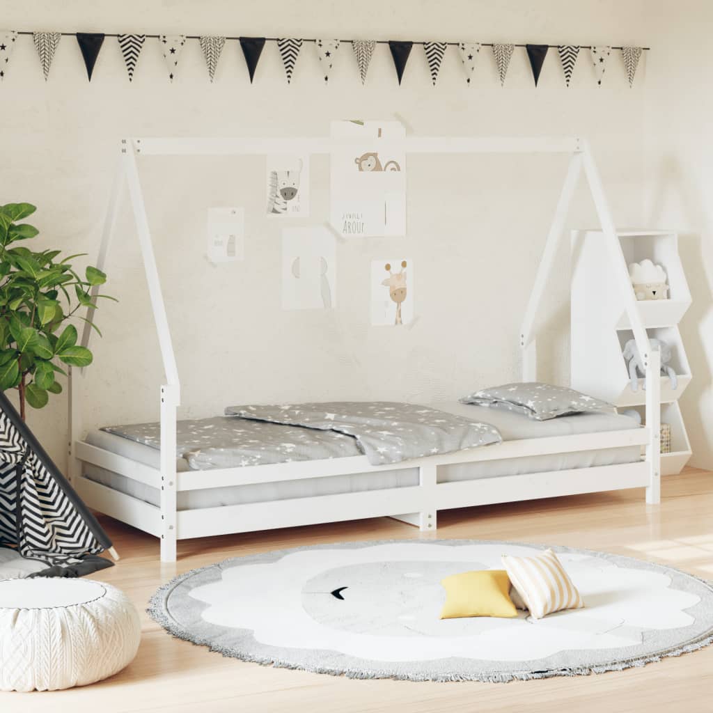 Children's Bed Solid Pine Wood