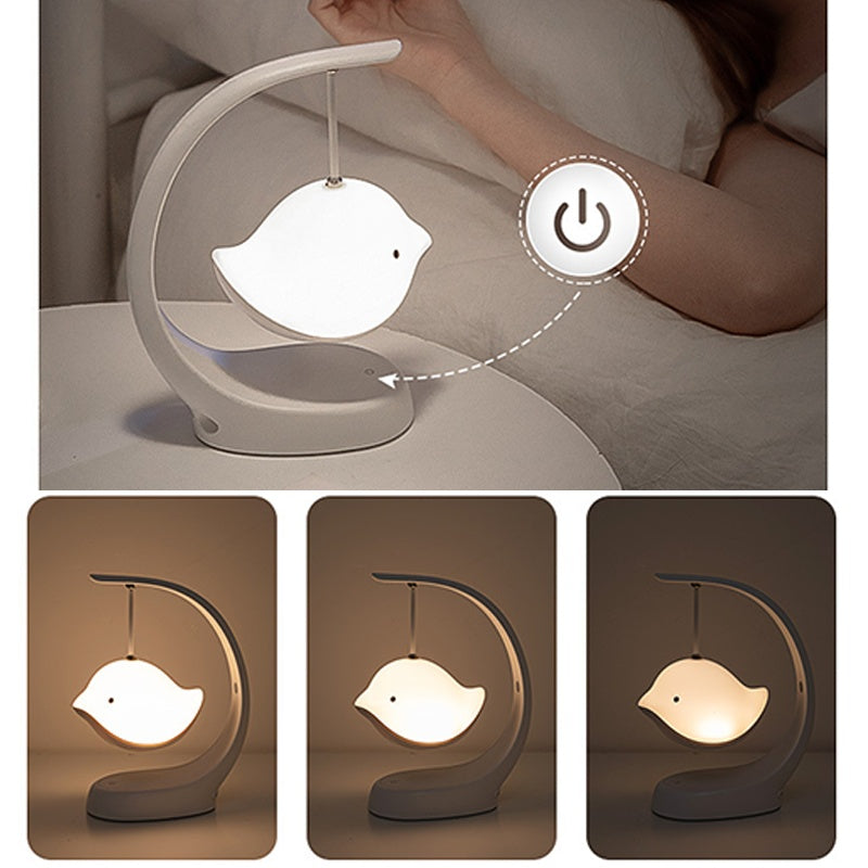 Luz Noturna LED para Bebé com Música – Iluminação Suave para Noites Tranquilas
