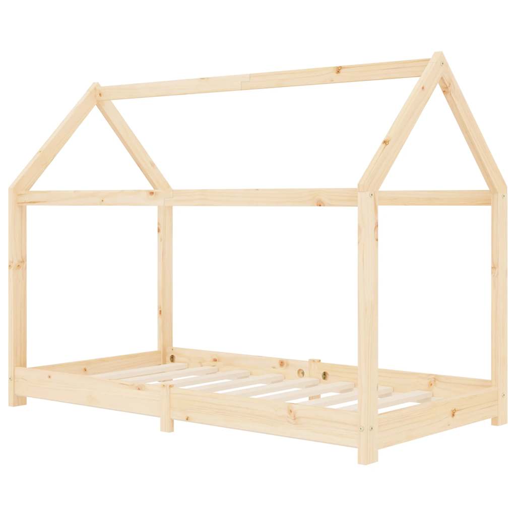 Children's Bed Frame Solid Pine Wood   Children's Bed Frame Solid Pine Wood