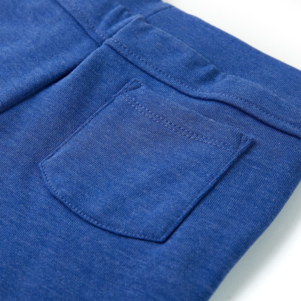 Children's shorts with drawstring, melange, size 104. Children's shorts with drawstring