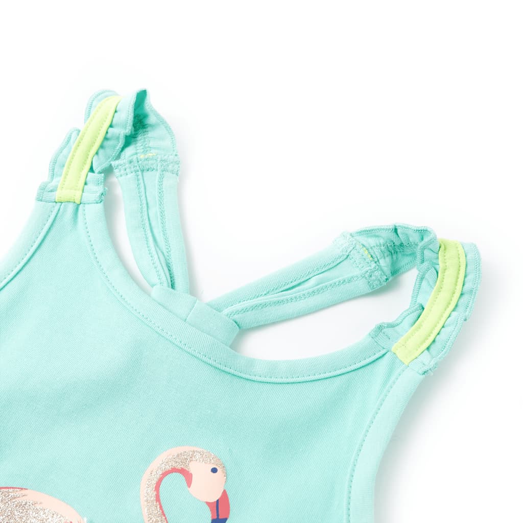 children's tank top light mint green 104 children's tank top light mint green 116