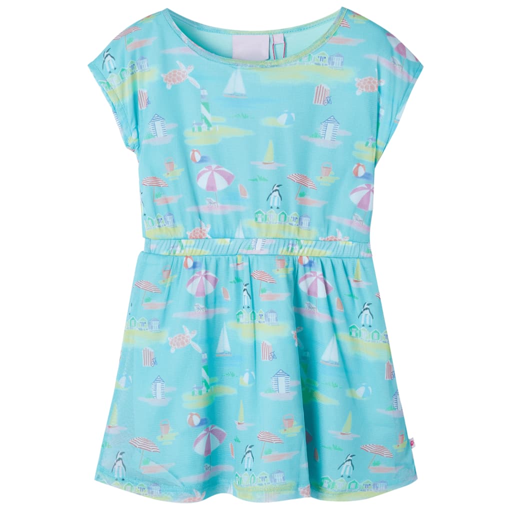 children's dress light blue size 104 children's dress light blue size 116 children's dress light blue
