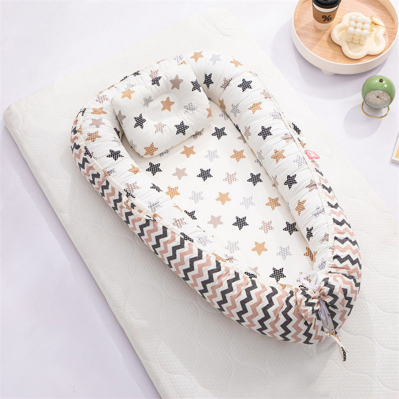 Ninho para Bebé Dobrável – Conforto e Segurança em Qualquer Lugar