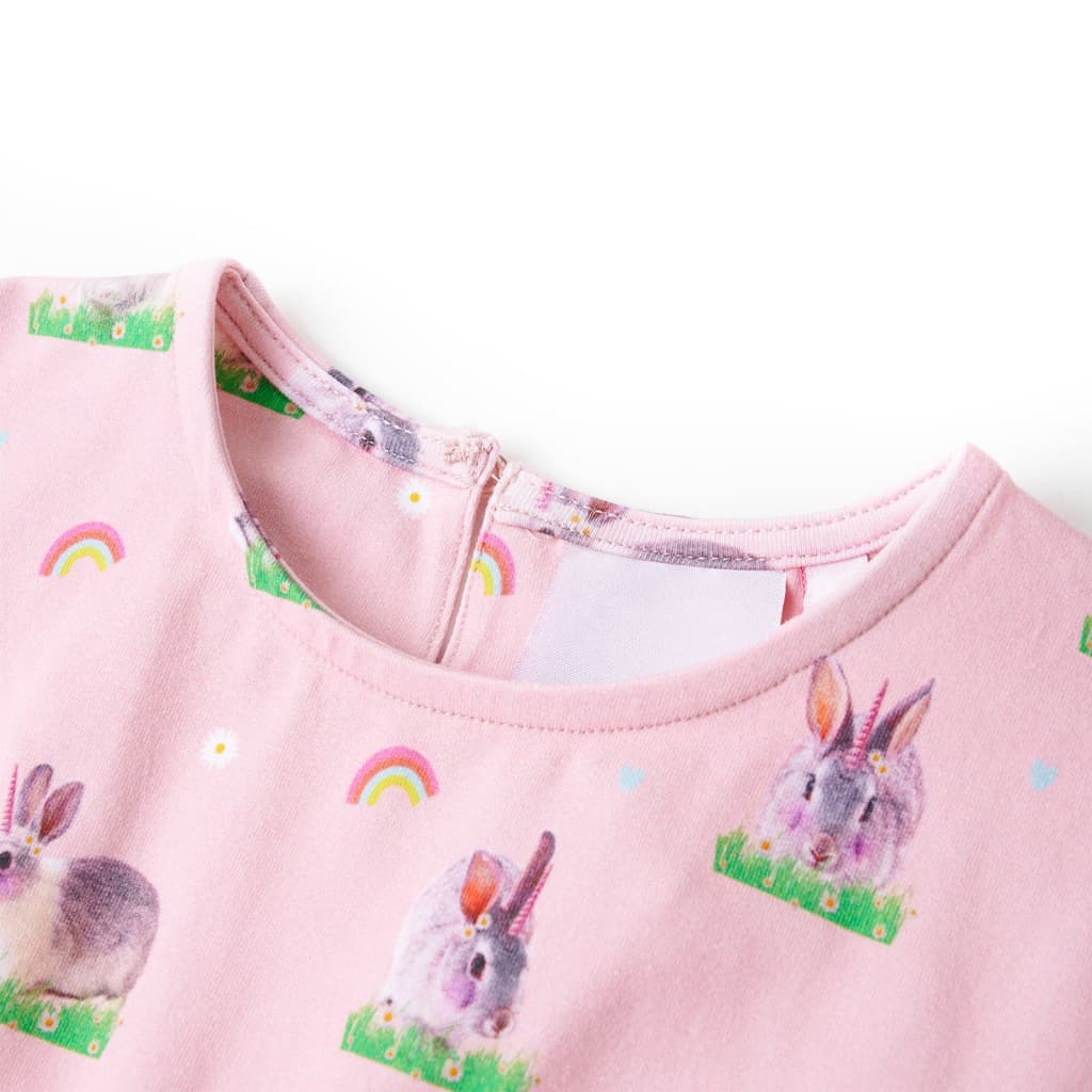 children's dress light pink size 104 children's dress light pink size 116 children's dress light pink