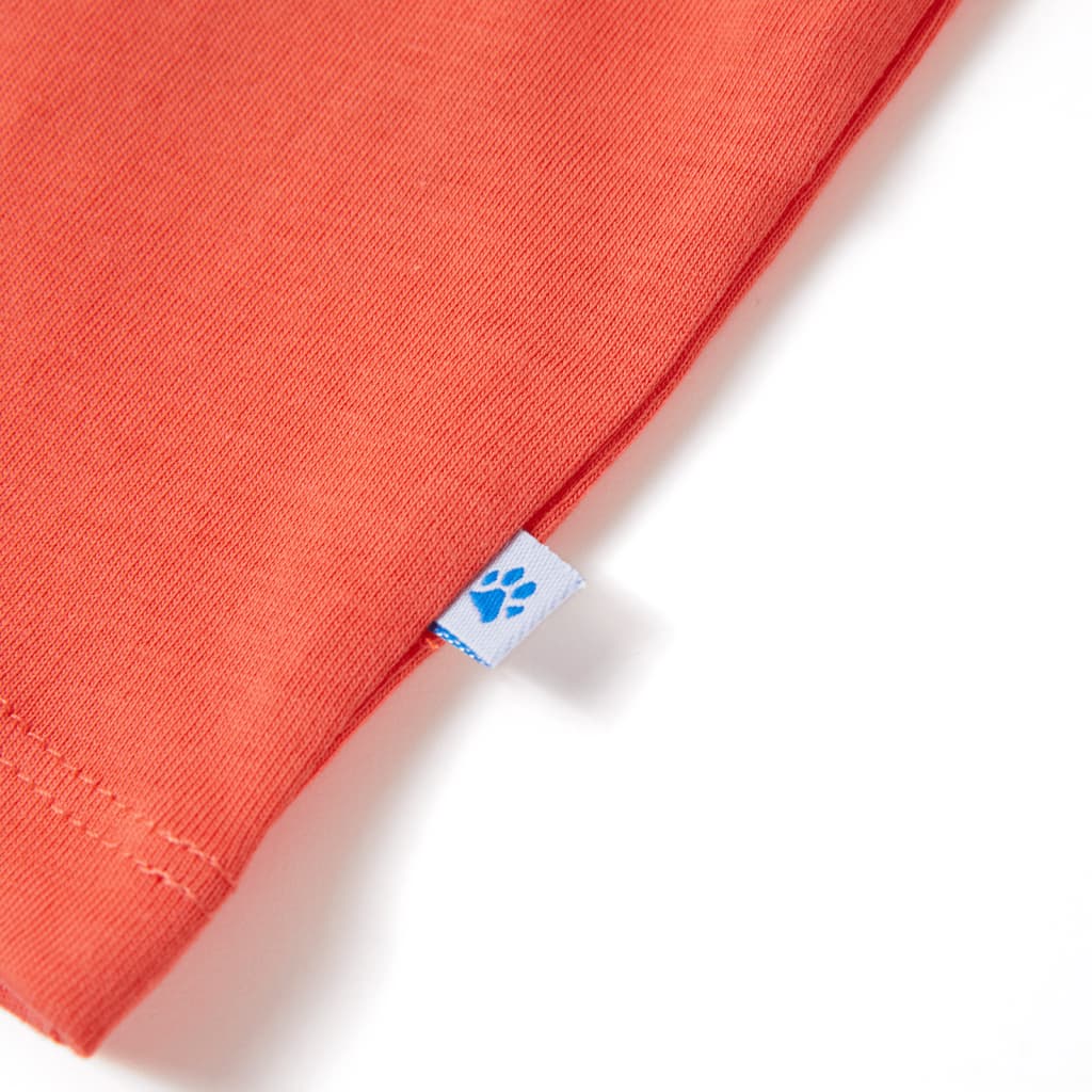 Children's Short-sleeved Shirt, Light Red, Size 116  Children's Short-sleeved Shirt, Light Red, Size 128