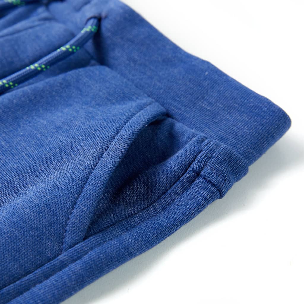 Children's shorts with drawstring, melange, size 104. Children's shorts with drawstring