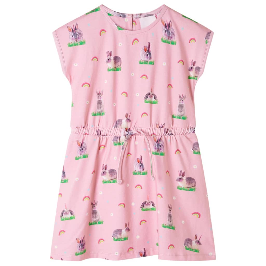children's dress light pink size 104 children's dress light pink size 116 children's dress light pink