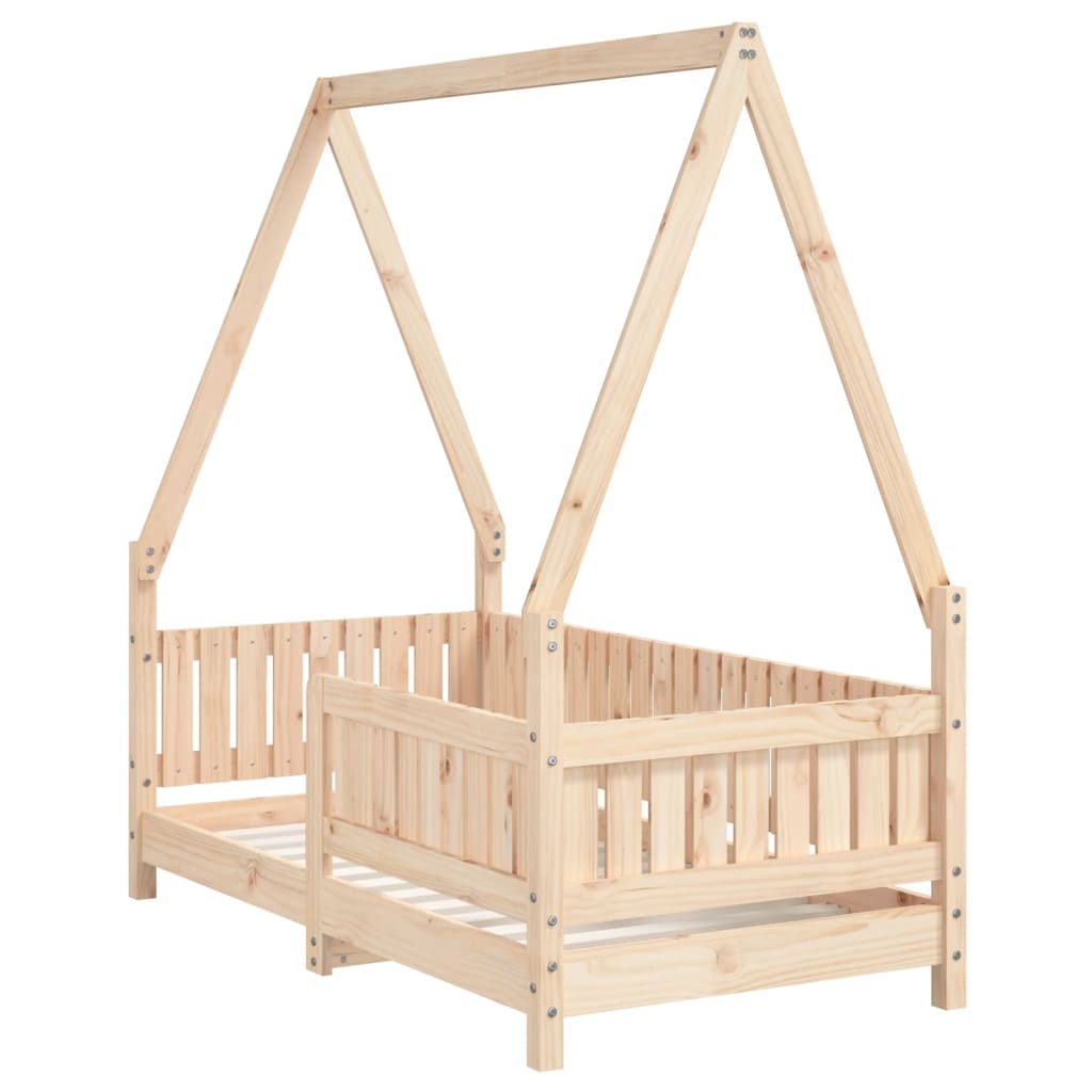 Children's Bed Solid Pine Wood   Children's Bed Solid Pine Wood