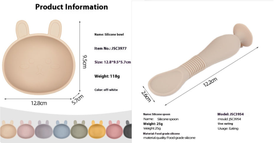 Silicone Baby Spoon – First Meals with Comfort and Safety